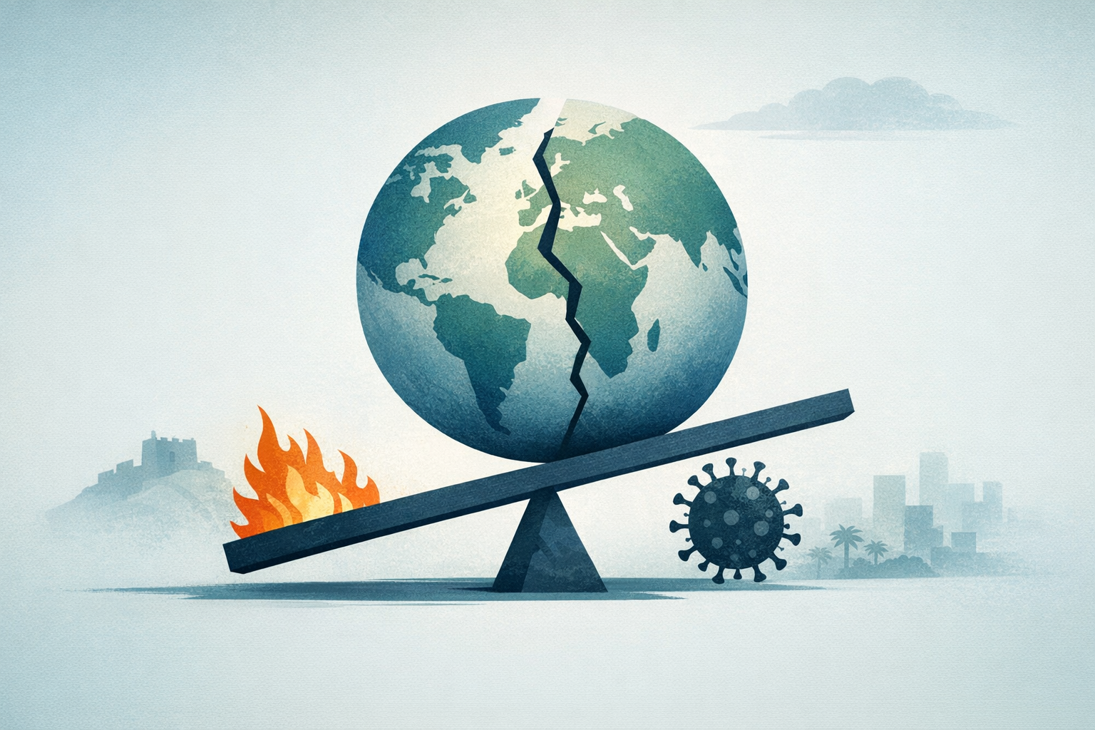 Global Tensions and Natural Disasters: A World in Flux episode artwork
