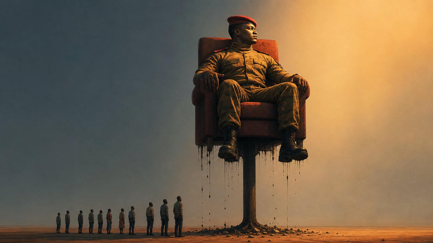 The Captain Who Told a Nation to Forget Democracy episode artwork