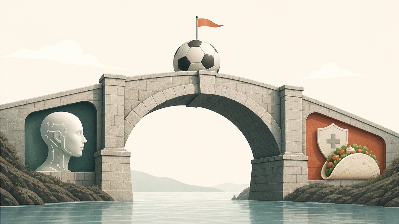 "The Financial Playbook: Tackling AI, Sports, and Consumer Health" episode artwork