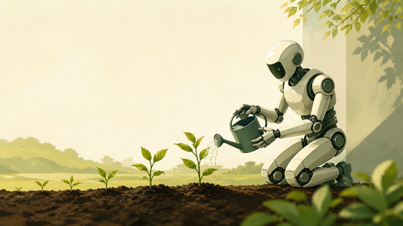 ** "Navigating Yields and Debts: The Robots Are Here!" episode artwork